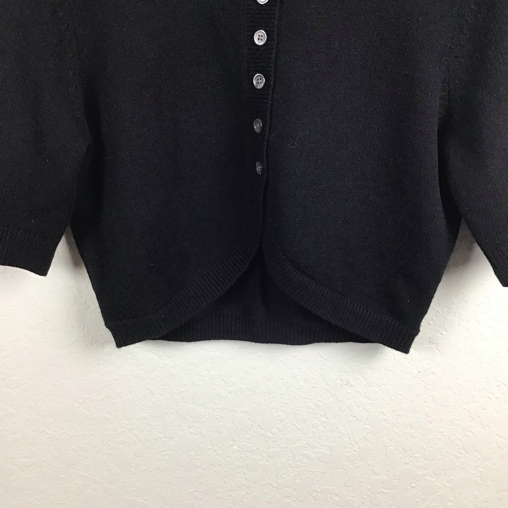 Michael Kors Collection Cardigan Cashmere Shrug Sweater - Picture 3 of 7